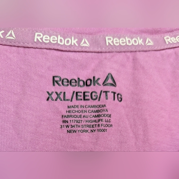 Reebok Women’s Plus Size Short-Sleeve Graphic T-Shirt, Size XXL Used - Picture 4 of 5